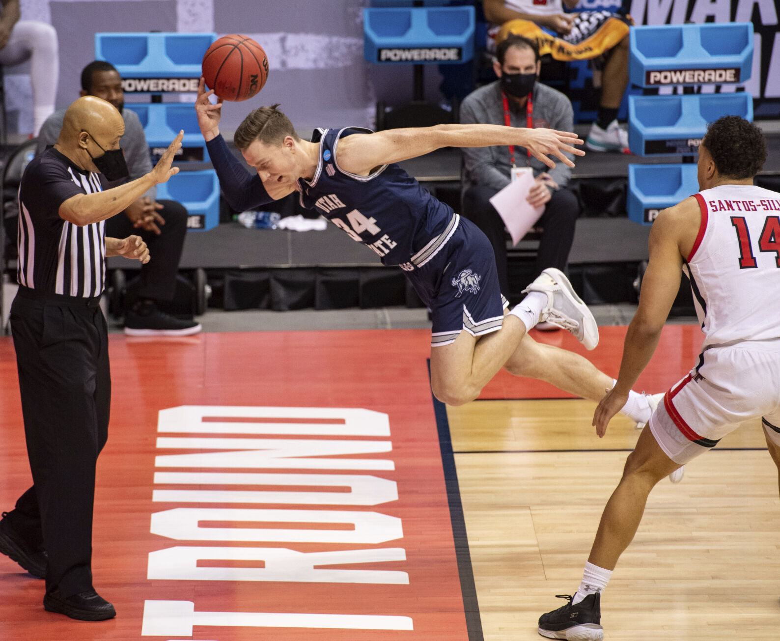 APTOPIX NCAA Texas Tech Utah St Basketball